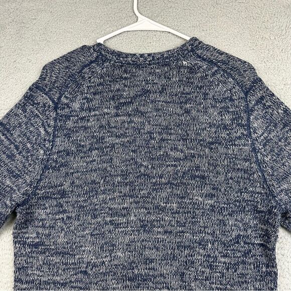 Levis Knit‎ Sweatshirt Mens Medium Blue Gray Pullover Sweater Winter Casual - Picture 7 of 15